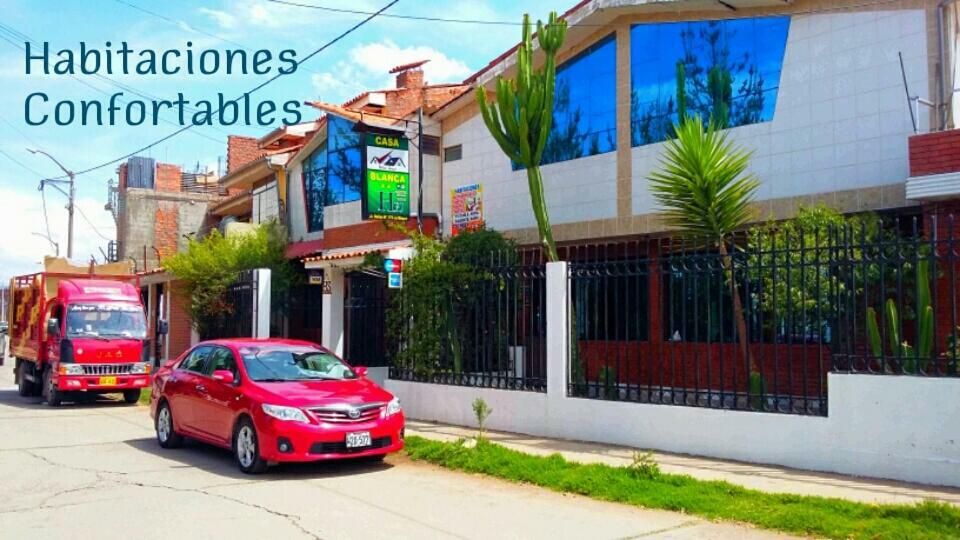 Casa Blanca Hospedaje Huamancaca Exterior foto
