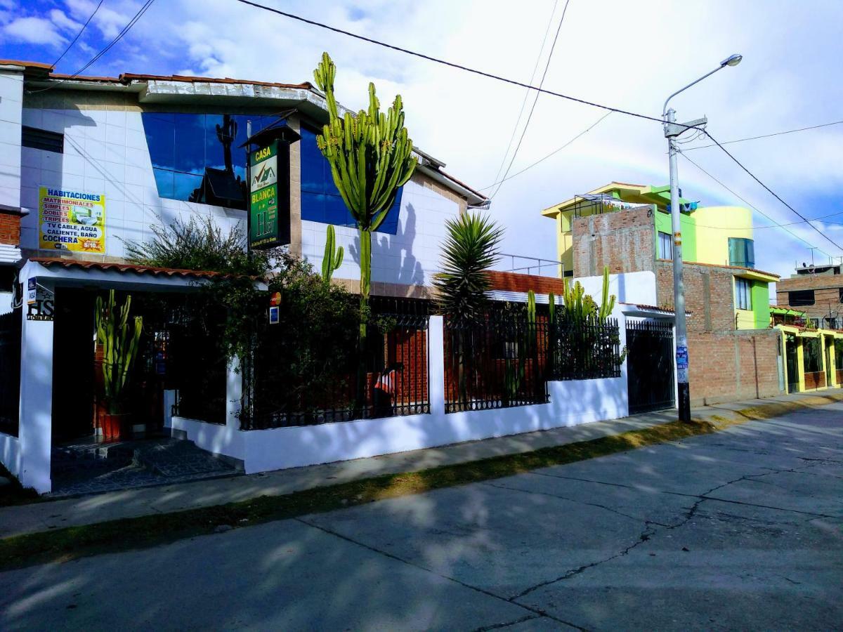 Casa Blanca Hospedaje Huamancaca Exterior foto
