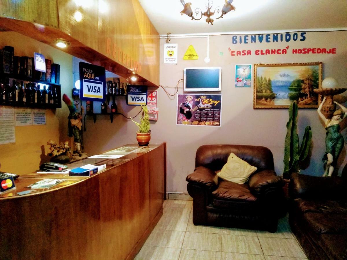 Casa Blanca Hospedaje Huamancaca Exterior foto